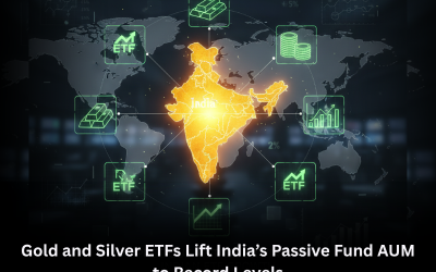 Gold and Silver ETFs Lift India’s Passive Fund AUM to Record Levels