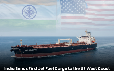 India Sends First Jet Fuel Cargo to the US West Coast