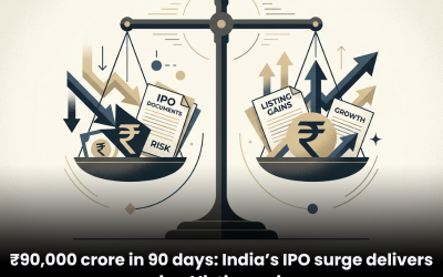 ₹90,000 crore in 90 days: India’s IPO surge delivers mixed listing gains