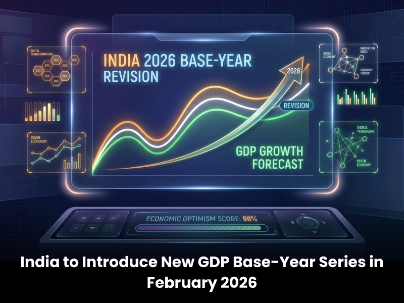 India to Introduce New GDP Base-Year Series in February 2026