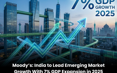Moody’s: India to Lead Emerging Market Growth With 7% GDP Expansion in 2025