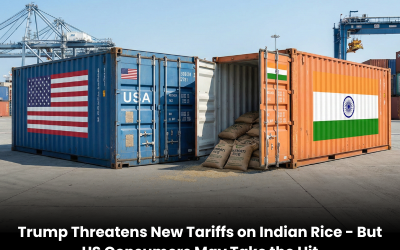 Trump Threatens New Tariffs on Indian Rice – But US Consumers May Take the Hit