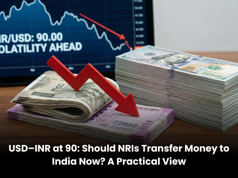 USD – INR at 90: Should NRIs Transfer Money to India Now? A Practical View