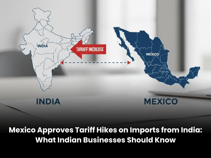 Mexico Approves Tariff Hikes on Imports from India: What Indian Businesses Should Know