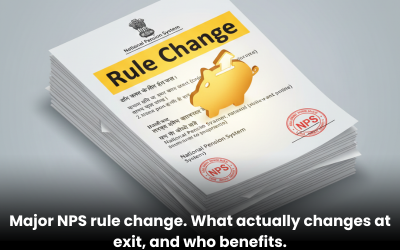 Major NPS rule change. What actually changes at exit, and who benefits.