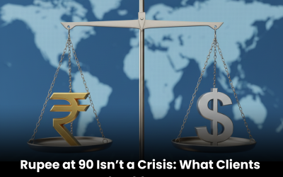 Rupee at 90 Isn’t a Crisis: What Clients Should Know