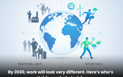 By 2030, work will look very different. Here’s who’s at risk – and who’s rising