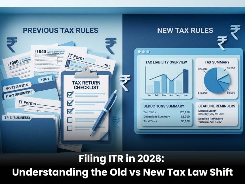 Filing ITR in 2026: Understanding the Old vs New Tax Law Shift - S.K.M ...