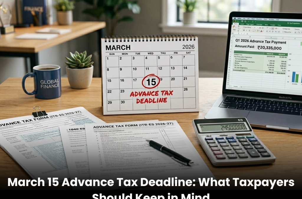 March 15 Advance Tax Deadline: What Taxpayers Should Keep in Mind