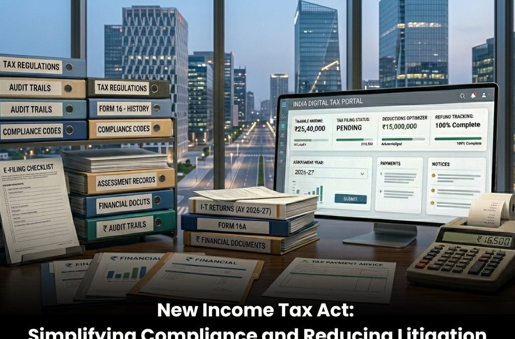 New Income Tax Act: Simplifying Compliance and Reducing Litigation
